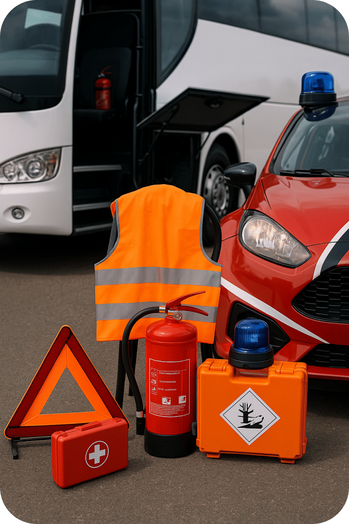 VGP EPI embarqués et équipements de sécurité à bord